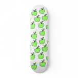 Green Apple. Illustration. Custom skateboards