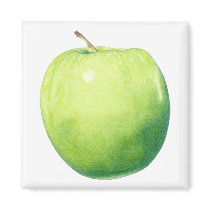 Green Apple Magnet