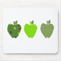Green Apple Mouse Mats