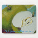 Green Apple Mouse Pad mousepads