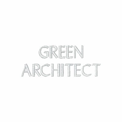 "Green Architect" Long Sleeve Men's Blue Polo by majarch
