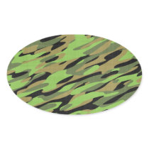 Green Army Camouflage Textured