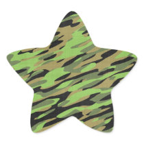Green Army Camouflage Textured