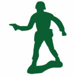 Green Army Man photo sculptures