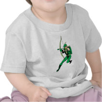 Green Arrow Shooting Arrow Tshirt
