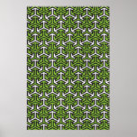 Green arrows posters