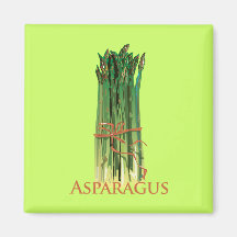 Green Asparagus Magnets