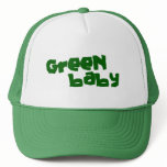 Green baby hats