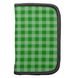 Green Background Folio Planners
