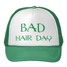 Green Bad Hair Day Hat