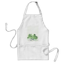 Green Bag & Shoes Apron