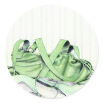 Green Bag & Shoes Sticker