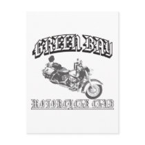 Green Bay Motorcycle Club Postcard