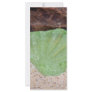 Green Beach Glass Rack Cards