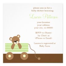 Green Bear Custom Invite