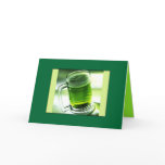 Green Beer Greeting Card