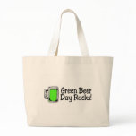 Green Beer Day Rocks bags