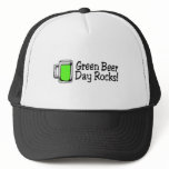 Green Beer Day Rocks Trucker Hat