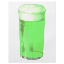 Green Beer Glass