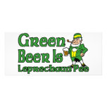 Green Beer rack cards
