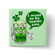 Green beer wants to be inside you