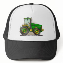 Green Big Tractor Hats