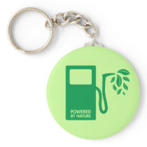 Green Biofuel Ethanol keychains