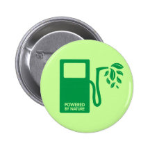 Green Biofuel Ethanol Pinback Button