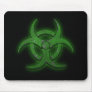 Green Biohazard Mouse Mats
