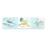 Green Bird Bumper Sticker