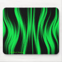 Green Black Neon Mousepad
