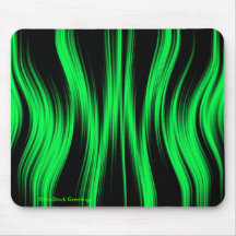 Green Black Neon Mousepad