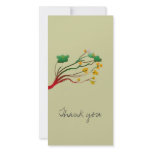 Green Blossoms photo cards