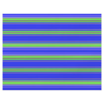 Green blue stripes full colour flyer