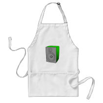 Green BOOMBOX Aprons