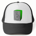 Green BOOMBOX hats