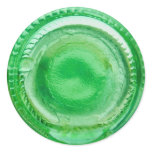 Green bottle background sticker