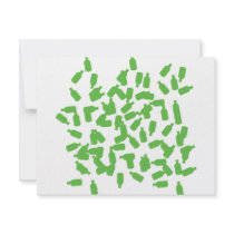 green bottles icon custom invitation