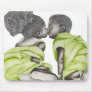 Green_Boy _Girl_1 Mouse Pads