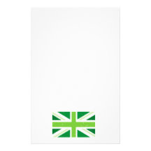 Green Britain Custom Stationery
