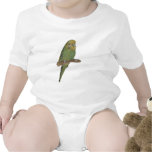 Green Budgie Art T Shirts