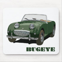 Green Bugeye Mouse Mats