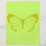 Green Butterfly Custom Flyer