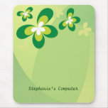 Green Butterfly Mousepad