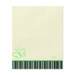 Green Butterfly Stationery Personalized Flyer