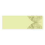 Green Butterfly & Stripe Business Card