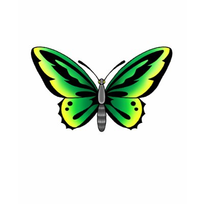 green butterfly tattoo design t shirts by tattoowazoo butterfly tattoo
