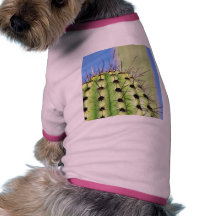 Green Cactus Thorns Pet Tee