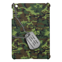Green Camo w/ Dog Tags