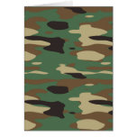 Green Camouflage Card